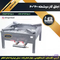 اجاق گاز دو شعله 45*45 الین گنبد