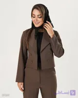 کراپ و شلوار مدل زرسا کد 2742
