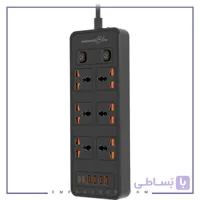 چندراهی برق و شارژر رومیزی پرودو PBFWCH033BK