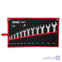 آچار سری 12 عددی دو سر تخت رونیکس مدل RH-2205