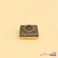 زیرسیگاری برنجی میناکاری طرح انگور