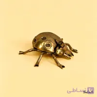 زیرسیگاری برنجی مدل کفش دوزک در دار