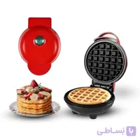 مینی وافل ساز یونیک کینگ مدل mn-50 ظرفیت 2000 وات