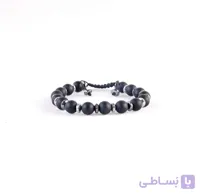 دستبند سنگی نگین دار مردانه PM1012