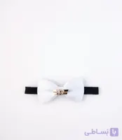 پاپیون ساده مردانه سفید versace کد BT1001