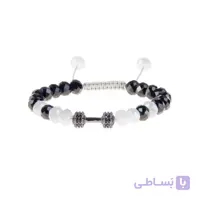 دستبند سنگی نگین دار مردانه PM1007
