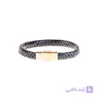 دستبند چرمی فلزی مردانه MM1009