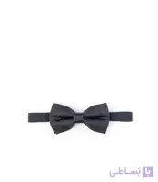 پاپیون مردانه طرح دار مشکی louis vuitton کد BT1019