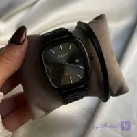 ساعت مچی کاسیو اولد مانی مشکی با دستبند بنگلی