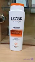 شامپو حاوی کراتین و پروتوئین هیدرولیز شده جوانه گندم لزور Lezor