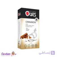 کاندوم تاخیری اورز OURS مدل Cinnamon بسته 12 عددی