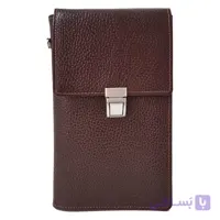 کیف پاسپورتی گردنی قفل دار چرمی WT232