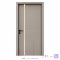 درب اتاق مدرن رنگ بژ کد 30538