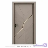 درب اتاق مدرن رنگ بژ کد 30540
