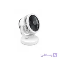 خرید پنکه رومیزی شارژی چراغ‌دار مدل A8 + عکس و توضیحات