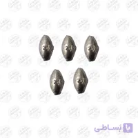 سرب ماهیگیری زیتونی ۲۰ گرم بسته ۵ عددی