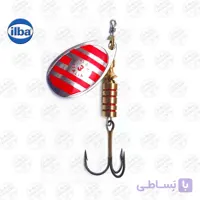 لانسه ماهیگیری سایز ۲ ایلبا ۲۱۱۱۲ Silver/red Zebra ilba