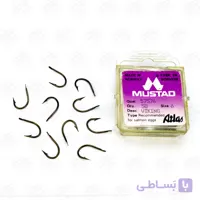 قلاب Mustad نروژ 57576 بسته ۱۰ عددی سایز 6