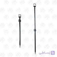 پایه لنسرمردابی تلسکوپی فلزی کودوس Kudos Bankstick 50-90 cm