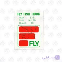 قلاب FLY FISH HOOK ژاپن سایز ۲۰ بسته ۱۰ عددی