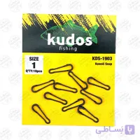 کلیپس اسنپ هاوایی بسته 10 عددی Kudos Hawaii Snap KDS-1903