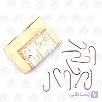 قلاب موستاد برنز سایز ۶ بسته ۱۰ عددی MUSTAD Hameçons Rounds HOOKS 57504