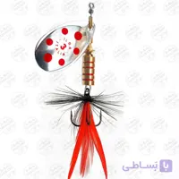 لانسه ماهیگیری سایز ۳ ایلبا ۱۰۵۱۱۳ ilba Tondo Silver/red fly