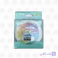 نخ ریسه ماهیگیری ریوجی فلوروکربن ۳۰ متر سایز۰.۴۵ RYUJI FC FLUOROCARBON, 0.45mm, 30m