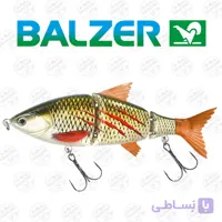 لوری ماهی مصنوعی چند تکه بالزر ۴۳ گرم ۱۵سانتی متر ۱۳۶۸۷۰۶۱۵ Balzer Pike Factory Bloody Minnow