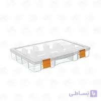 جعبه ابزار (ارگانایزر) لوازم ماهیگیری ۱۲ خانه Super Bag 12 مدل ASR-2063
