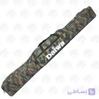 کیف لنسر ماهیگیری سه زیپ ۱۲۰ سانتی طرح ارتشی قهوه ای
