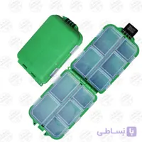 جعبه قلاب ماهیگیری سبز