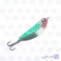 طعمه قاشقک نقره ای سبز ۶ گرم ۵.۵ سانتی متر