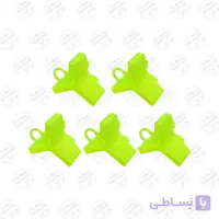 کاور قلاب سه شاخ ماهیگیری سایز ۳ بسته ۵ عددی