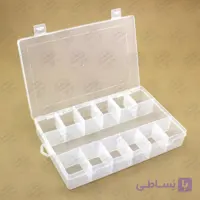 جعبه ابزار (ارگانایزر) قلاب و لوازم ماهیگیری  ۱۳ خانه بزرگ