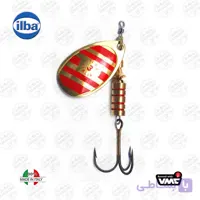 لانسه ماهیگیری سایز ۳ ایلبا ۲۱۲۱۳ Gold/Red Zebra ilba