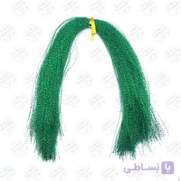 ریسه رنگی تینسل پشه بافی سبز