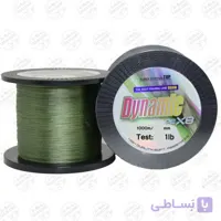 نخ ماهیگیری ابریشمی داینامیک کاپیتان ۸ لایه سبز سایز ۰/۷۰ ،۱۰۰۰متر Captain DYNAMIC PE X8