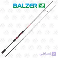 چوب ماهیگیری دوتکه کربن بالزر  مدل Balzer Shirasu PERCH JIG ML 1.95m 5-21g
