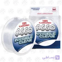 نخ ماهیگیری فلوروکربن ریسه 50 متر ASSO ایتالیا سایز ۰.۴۵