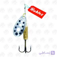 لانسه سلتا توربو نقره ای خال  مشکی ۵ گرم سایز ۳