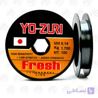 نخ ماهیگیری تورنومنت Fresh یوزوری ژاپن سایز ۰.۱۴، ۱۰۰ متر YO-ZURI Fresh