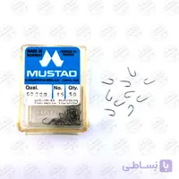 قلاب موستاد نروژ برنز بدون چشمه سایز ۱۵ بسته 10 عددی MUSTAD Kendal Round 90208
