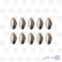 سرب ماهیگیری زیتونی ۳ گرم بسته ۱۰ عددی