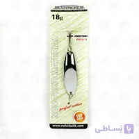 قاشقک ماهیگیری نقره ای هولوگرامی اکو تکل ۱۸ گرم / ECOTACKLE 2113 W03 PRISMAX E05