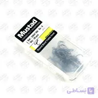 قلاب سه شاخ موستاد نیکل مشکی سایز ۸ بسته ۲۰ عددی MUSTAD 35647 BN