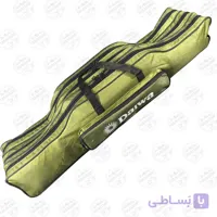 کیف لنسر ماهیگیری سه زیپ  ۹۰ سانتی طرح استتار سبز