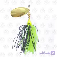 لانسه ماهیگیری ۲۰ گرم ایلبا Ilba ایتالیا مدل  FLUORLEMON/Black Blade Gold Reckless
