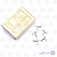 قلاب موستاد نیکل سایز ۱۲ بسته ۵ عددی MUSTAD Hameçons Triples Irlandais HOOKS 581B