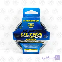 نخ ماهیگیری فلورو کربن آب شور ترابوکو ۵۰ متر سایز ۰.۴۵ مدل Trabucco XPS ULTRA FC403